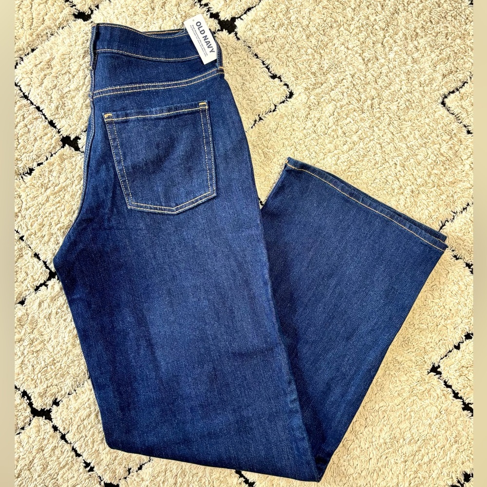 NWT Old Navy High Rise WOW Wide Leg Jean